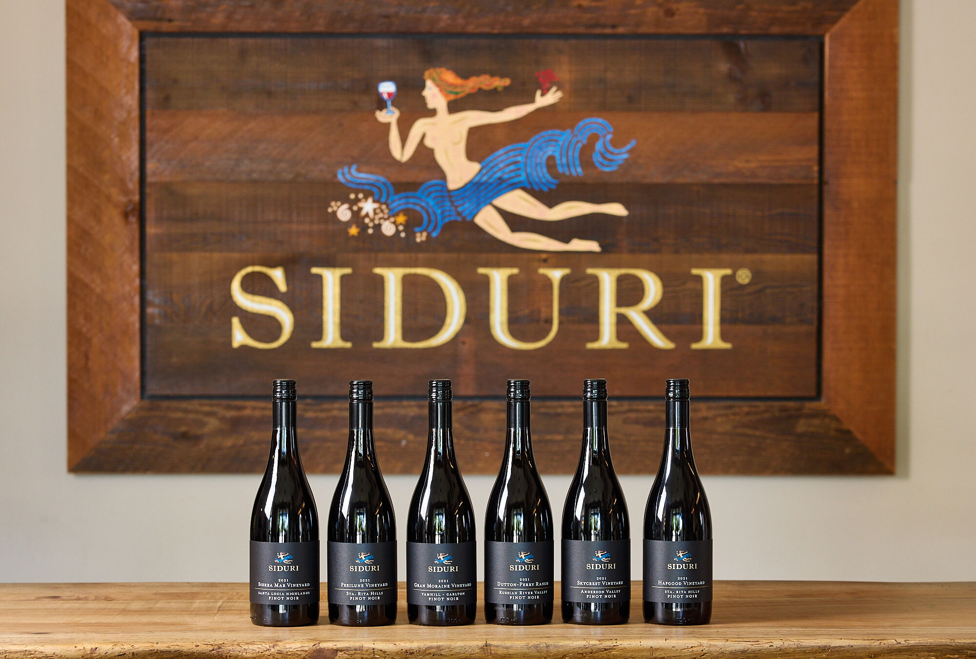 Siduri wine lineup