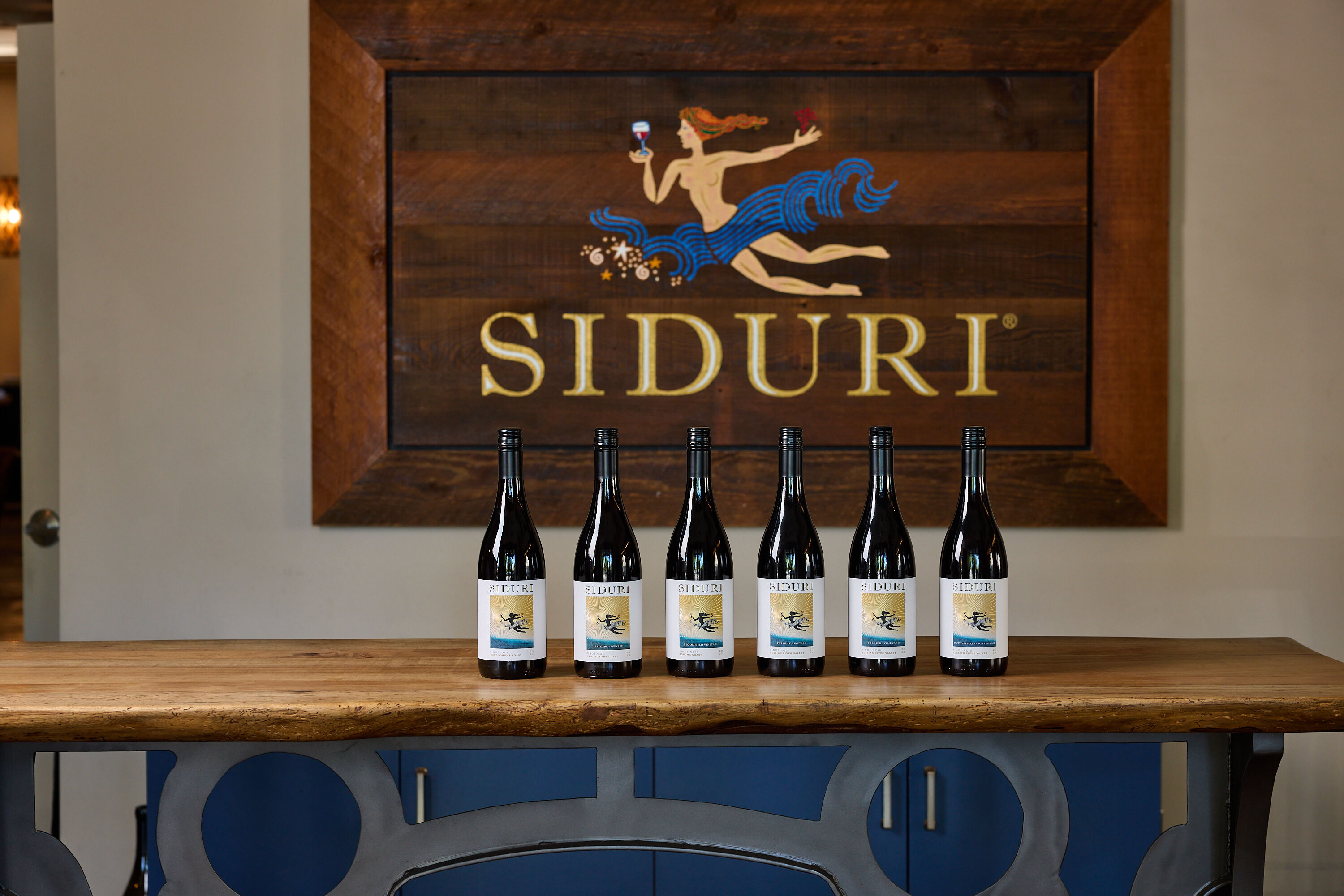 Siduri wine lineup