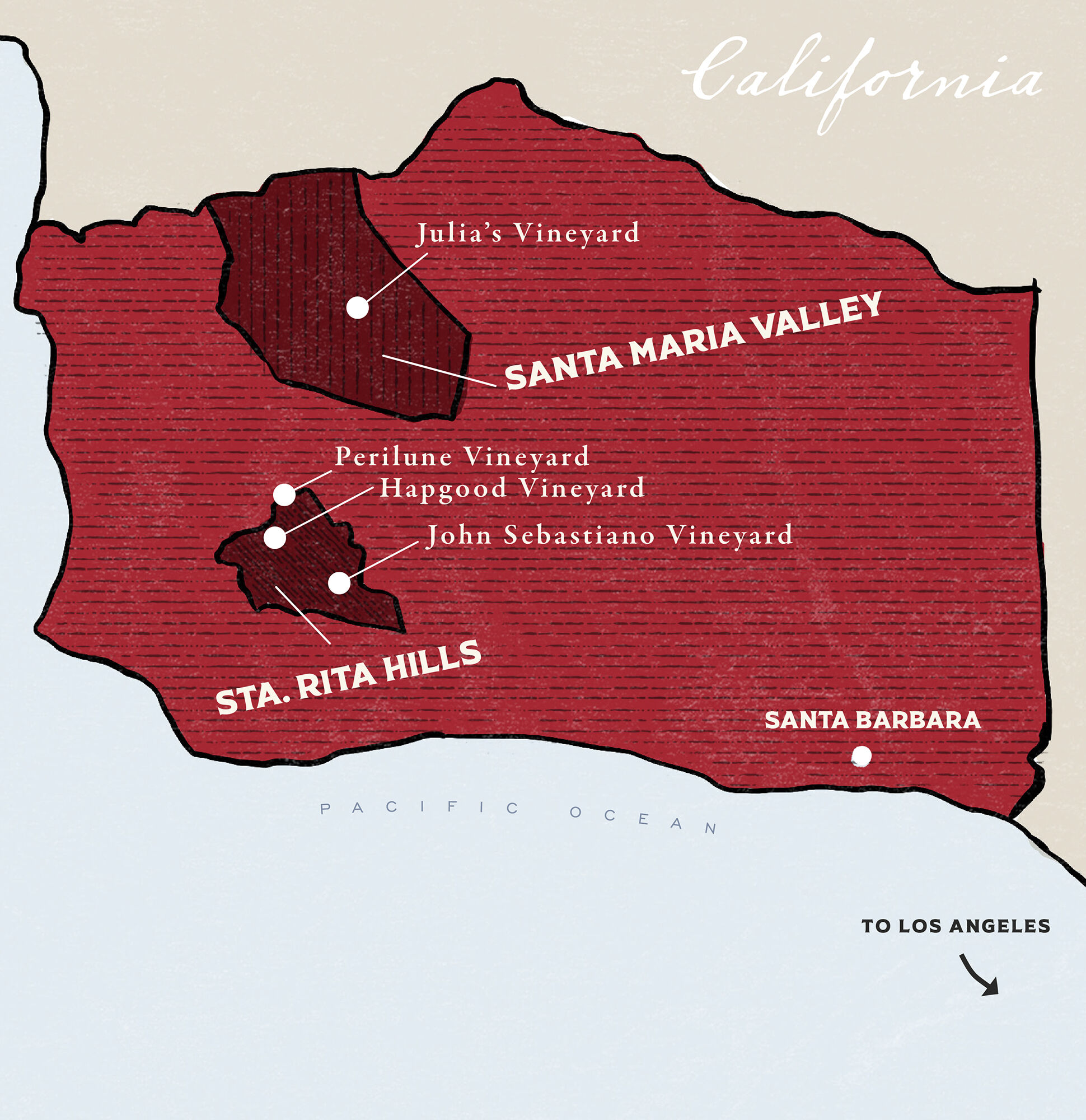 Map of Sonoma County